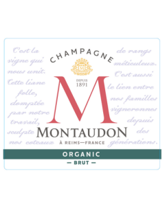 MONTAUDON ORGANIC BRUT 75CL X6 CRD