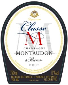 MONTAUDON BRUT CLASSE M 75CL AC X 6 USA SAR